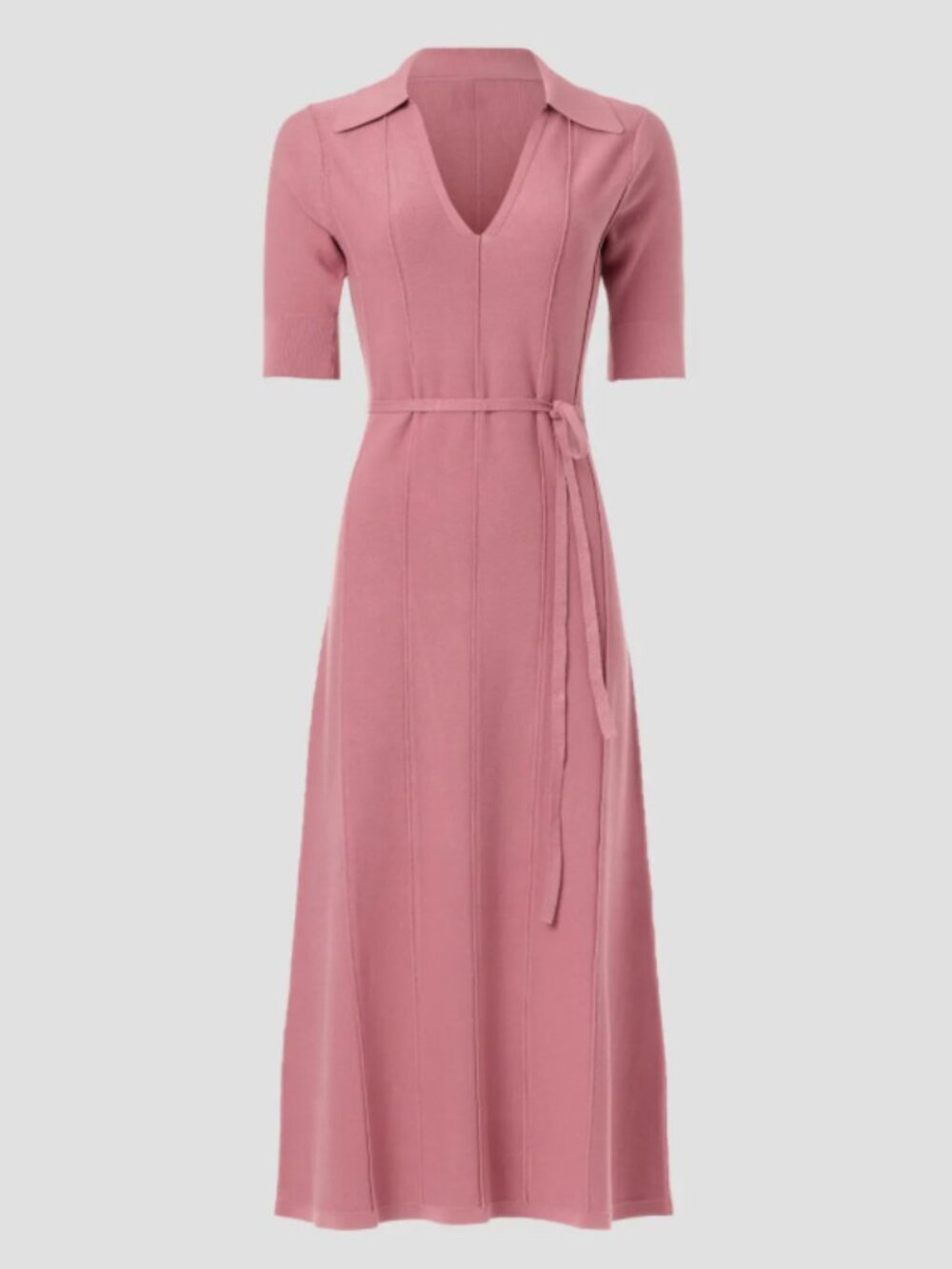 RTR-76 Adam Lippes x RTR Knit Collar Dress